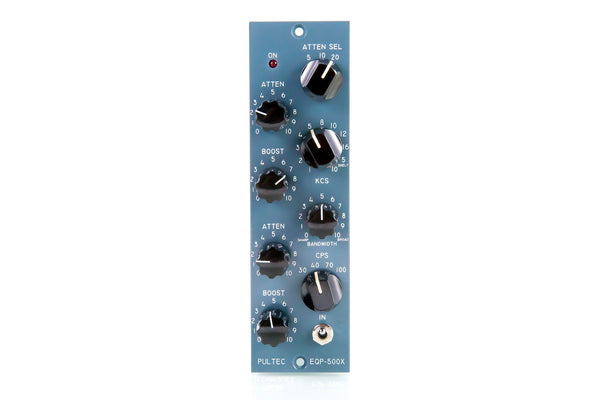 Pultec EQP-500X program equalizer — front panel