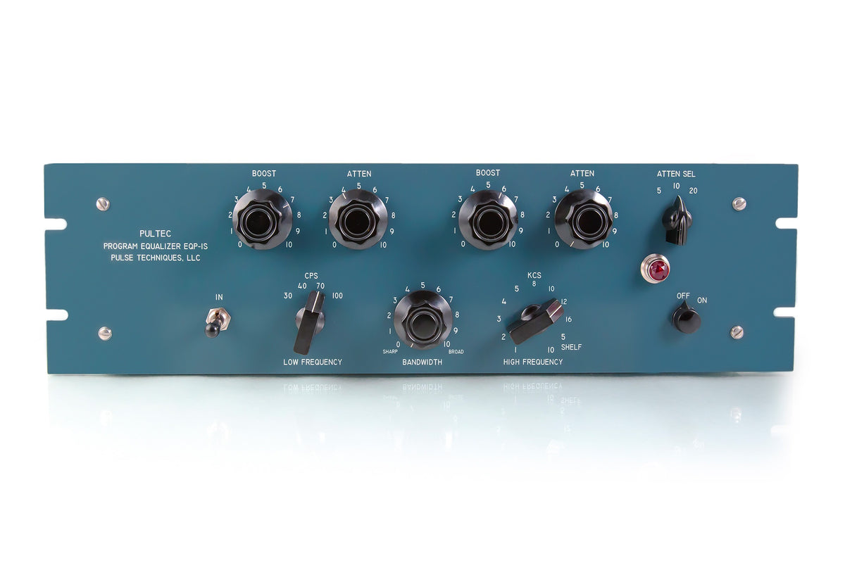 Pultec EQP-1S program equalizer — front panel