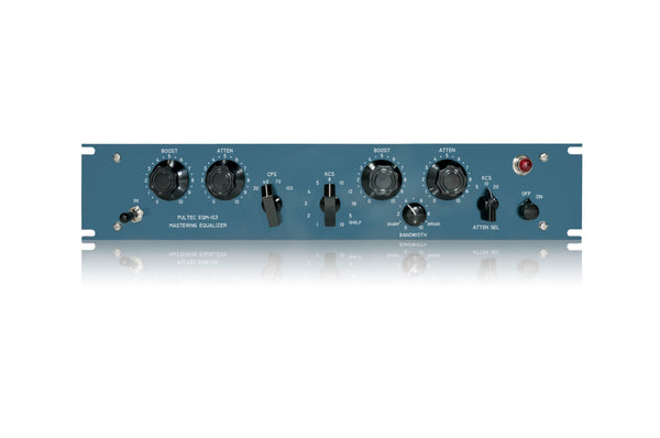 Pultec EQM-1S3-SS program equalizer — front panel