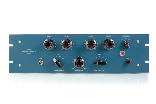 Pultec EQP-1A program equalizer — front panel