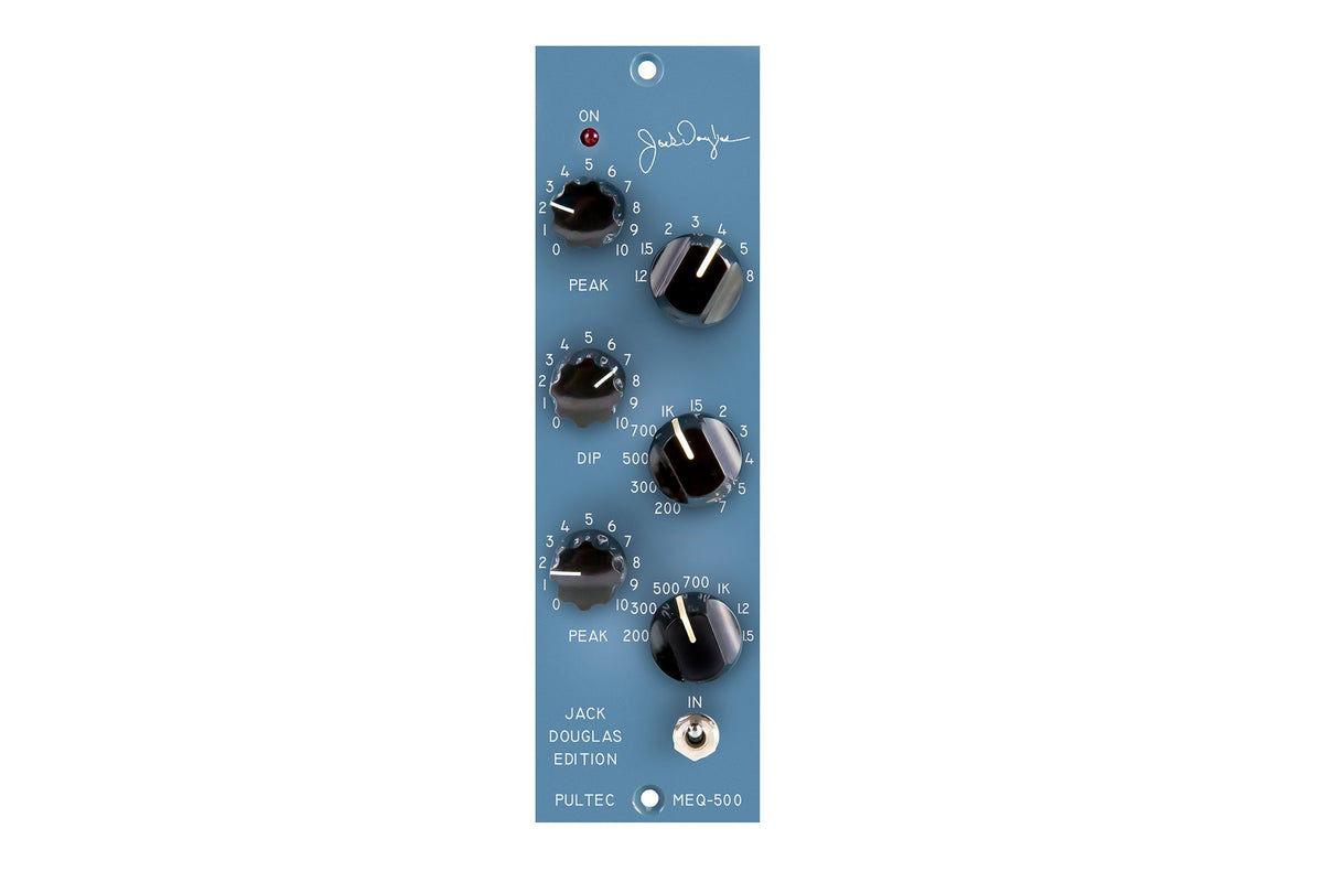 Pultec MEQ-500 midrange equalizer — front panel