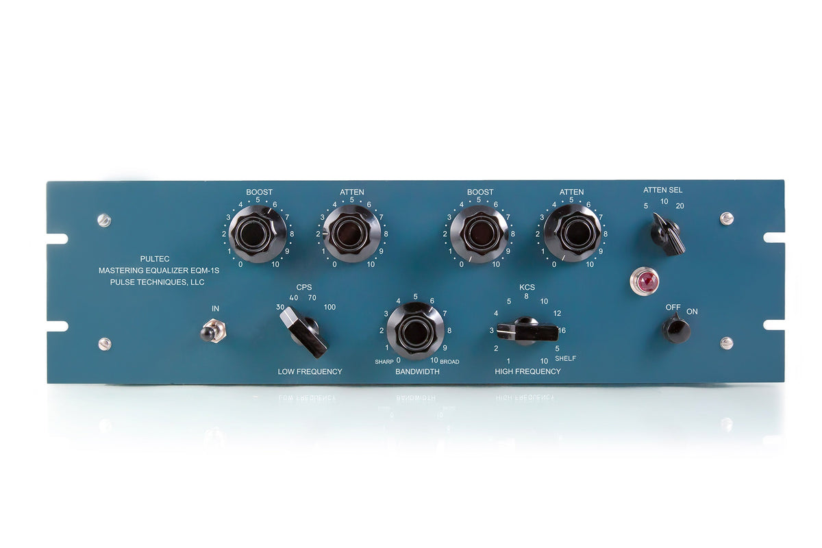 Pultec EQM-1S program equalizer — front panel