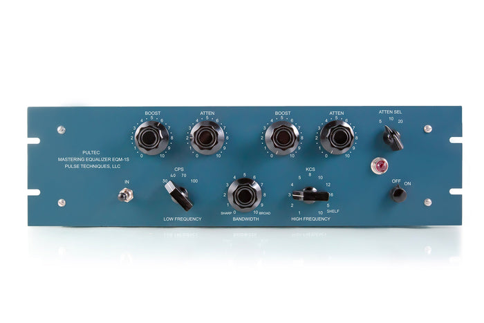 Pultec EQM-1S program equalizer — front panel