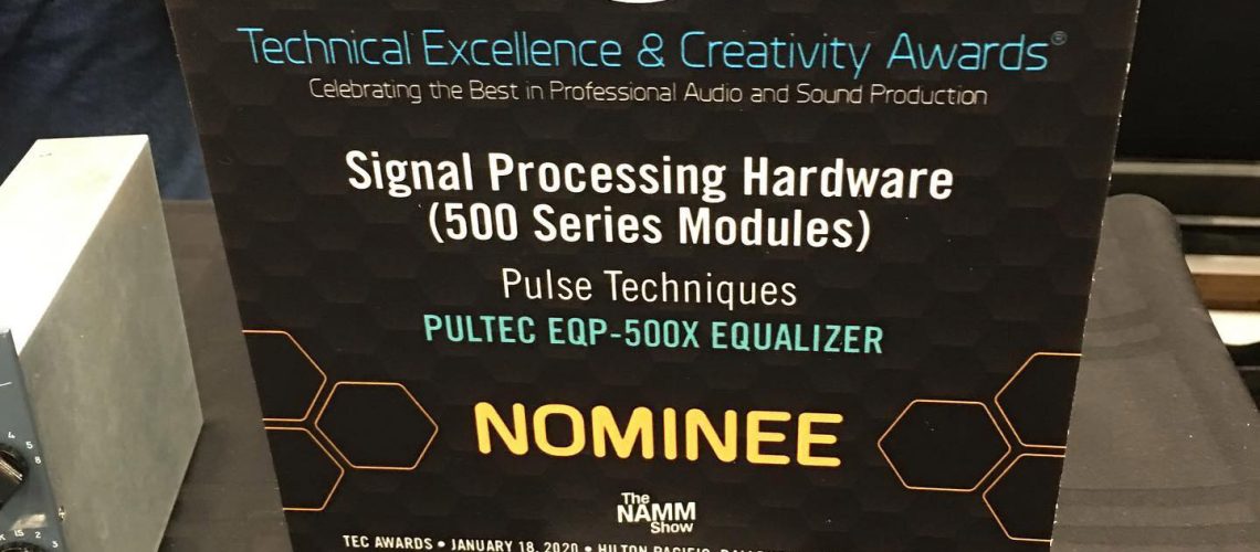 TEC Award Plaque